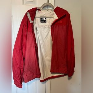 The North Face rain jacket